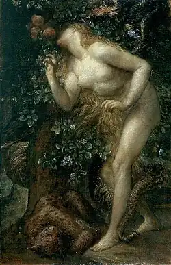 Eve Tempted by George Frederick Watts (1881)