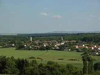 A general view of Féy