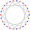 The chromatic number of the F26A graph is 2.