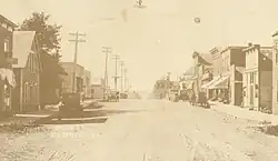 Main Street, Meservey, Iowa