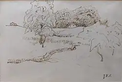 Drawing by Jean-François Millet