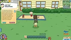 Cel shaded graphics make the game appear like a cartoon.