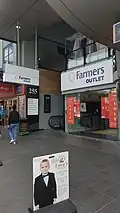 Farmers Outlet store in Newmarket, Auckland (now closed)