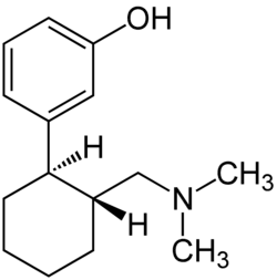 Chemical structure of Faxeladol.