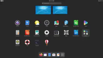 Image 37Fedora Workstation 41 with its default applications (from Fedora Linux)