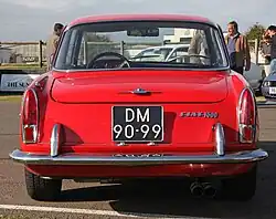 Fiat 1500 Coupé (rear)