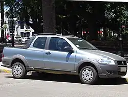 2011 FIAT Strada Working in double-cab version