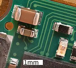 Filled vias with no visible hole