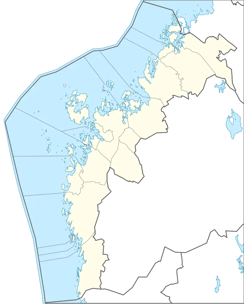 Tervajoki is located in Ostrobothnia
