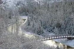 Pedestrian Bridge in Fish Creek Park