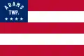 Flag of Adams Township