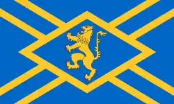 Flag of East Lothian, Scotland, United Kingdom