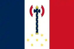 Personal standard of Philippe Pétain, as Chief of the Vichy France.