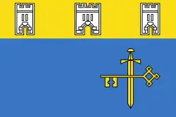 Flag of Ternopil Oblast (2001–2003)