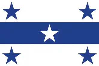 Flag of the Gambier Islands