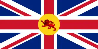 Flag of the governor of North Borneo (1915–1946).