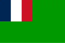 Flag of Republic of Independent Guyana (1886–1887)