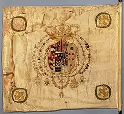 Original flag of the Army of the Two Sicilies