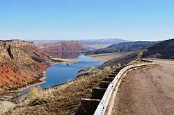 Flaming Gorge National Recreation Area south of Manila