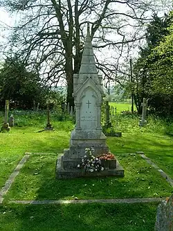 Nightingale's grave in St Margaret's Church.