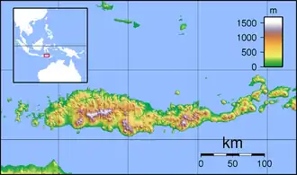 Approximate location where Paluʼe is spoken