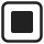 A black square