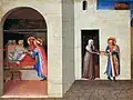 "The Healing of Palladia by Saint Cosmas and Saint Damian", by Fra Angelico, c. 1438–1440[6]