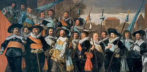 The Officers of the St George Militia Company in 1639