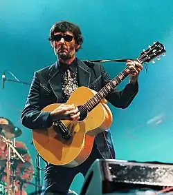 Chichin performing live with Les Rita Mitsouko at the Eurockéennes, 2007