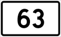 County Road 63 shield