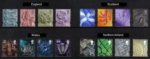 The original pictorial regional GB definitives