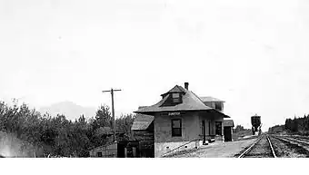 GTP Station at Dunster (1920s)