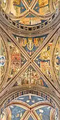 Frescoes depicting the Seven Sacraments, on the ceiling of Santa Caterina d'Alessandria