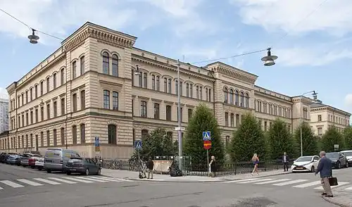 The former building of KTH Royal Institute of Technology, Stockholm