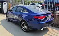 Geely Emgrand GL 2018 facelift rear.