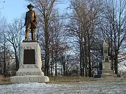General Alexander Hays (c. 1914), Gettysburg Battlefield, Gettysburg, Pennsylvania.