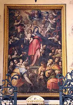 Madonna of the Rosary by Giorgio Vasari 1569