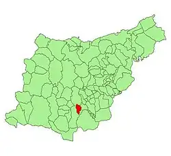 Location in Gipuzkoa