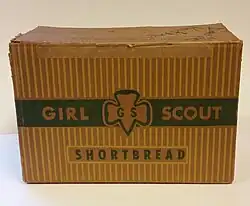 Girl Scout Shortbread Cookie Box