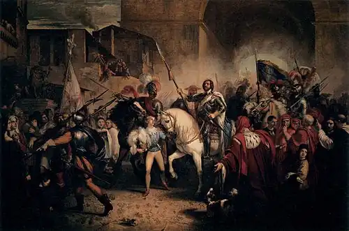 The Entrance of Charles VIII into Florence, 1829