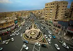 Golha Square in the city of Malard