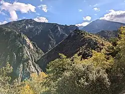 The upper section of the Cady Gorge.