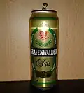 A can of Grafenwalder Pils