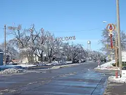 Grainfield during Christmas season (2006)