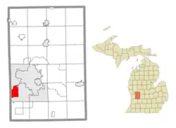 Location within Kent County