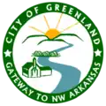 Official seal of Greenland, Arkansas