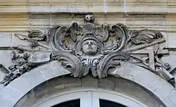 Athena on the west pavilion.