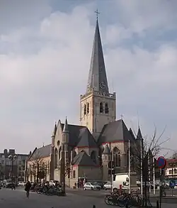 City parish church located on the marketplace