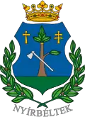 Coat of arms of Nyírbéltek