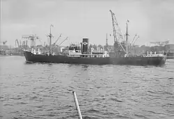 The German steamship "Haga"